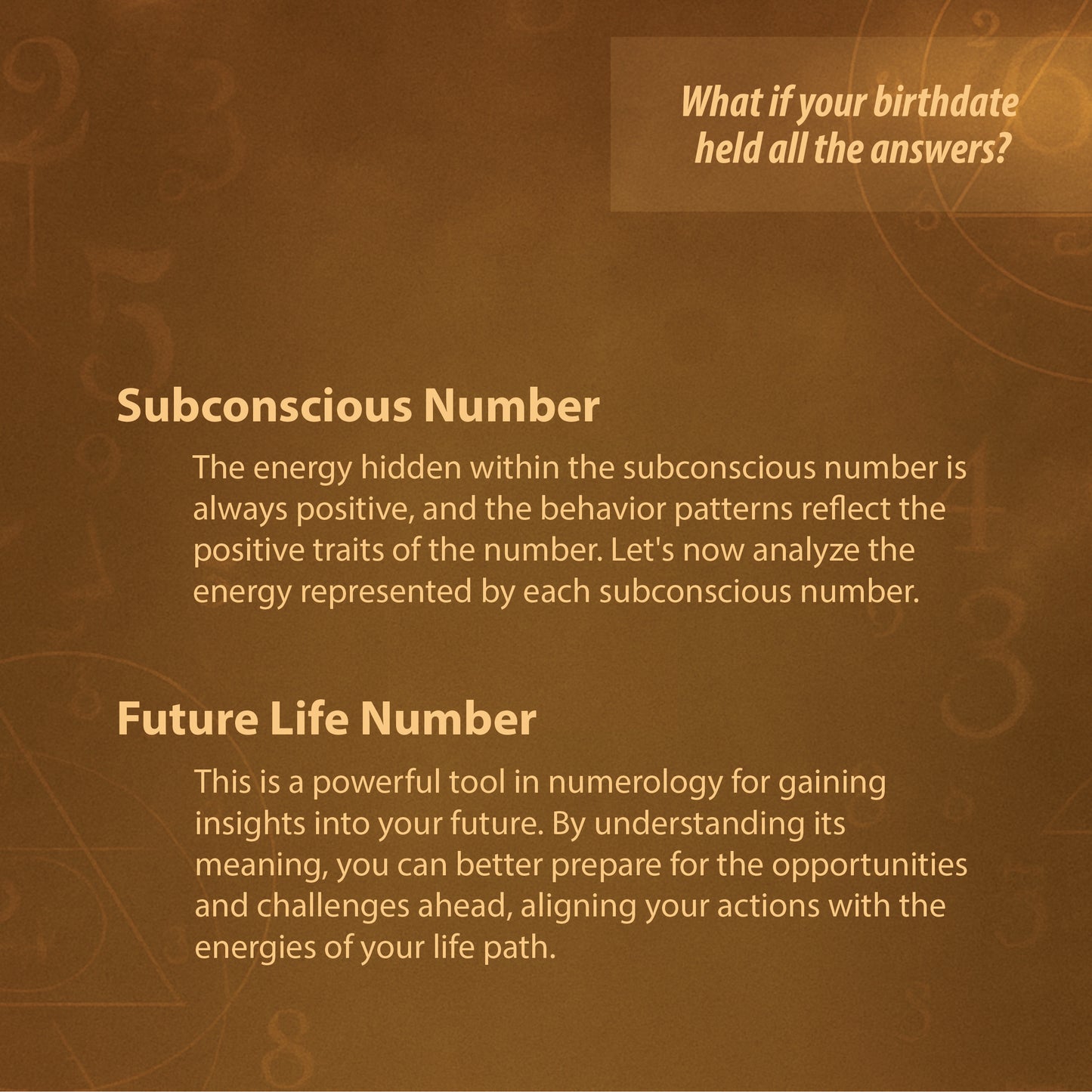 Personal Mystrology Birth Certificate
