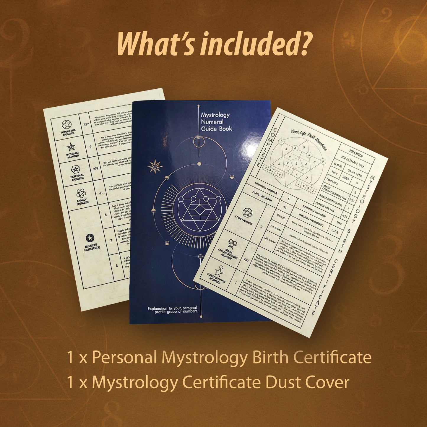 Personal Mystrology Birth Certificate