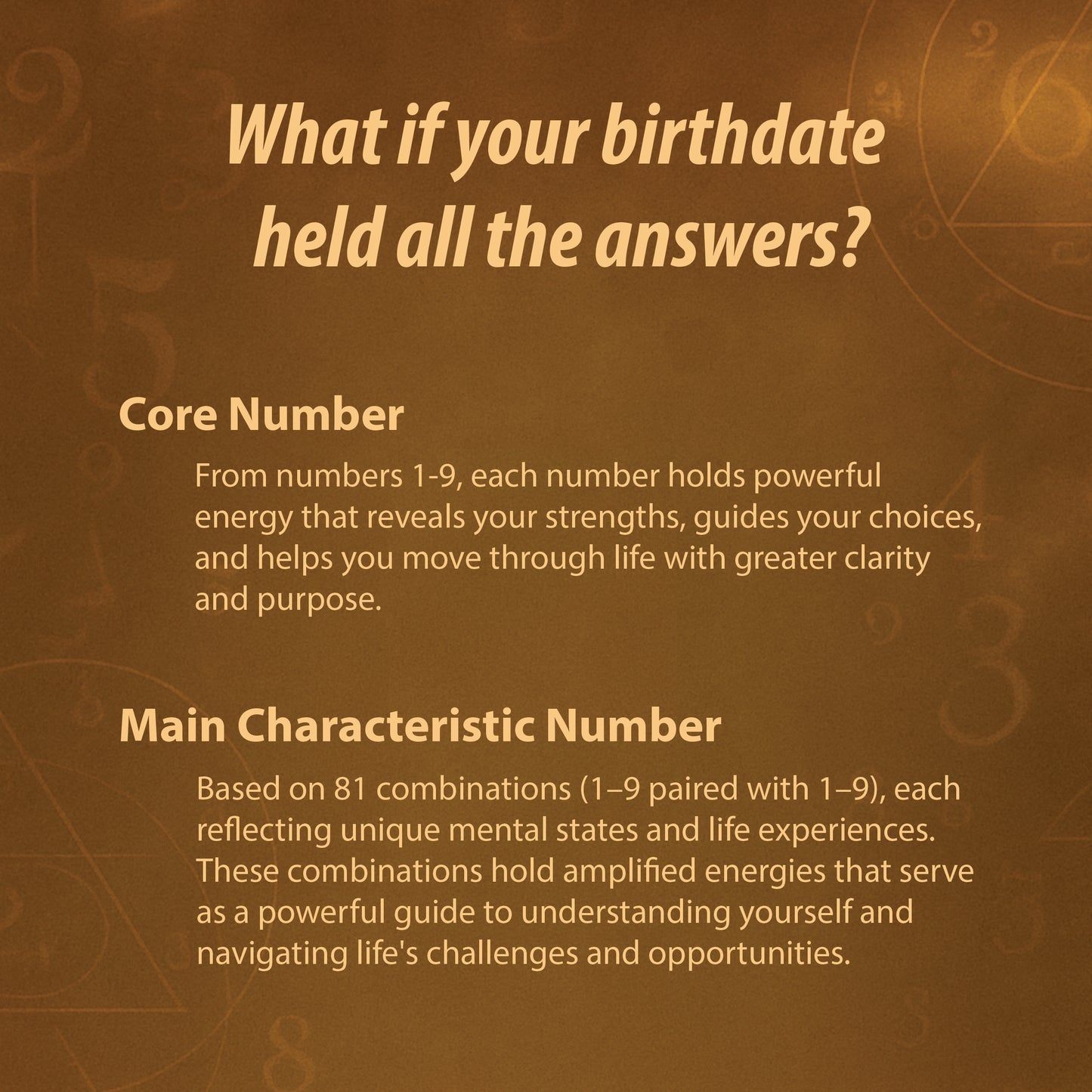 Personal Mystrology Birth Certificate